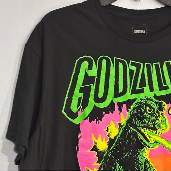 Godzilla | King of the Monsters Men’s Black Graphic T Shirt Size XL - Picture 2 of 12